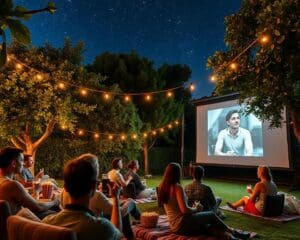 Freiluftkino gestalten: Filme unter freiem Himmel genießen