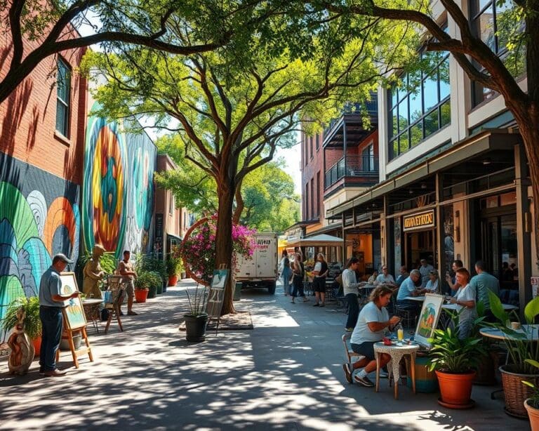 Kreative Szene in Austin, Texas