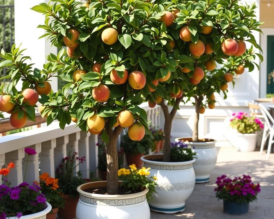 Obstbäume im Kübel