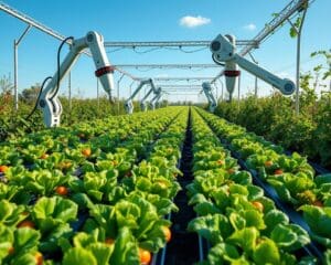 Roboter-Gemüsegärten: Frisches Gemüse automatisch