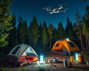 Smartes Campingzubehör: High-Tech in der Wildnis