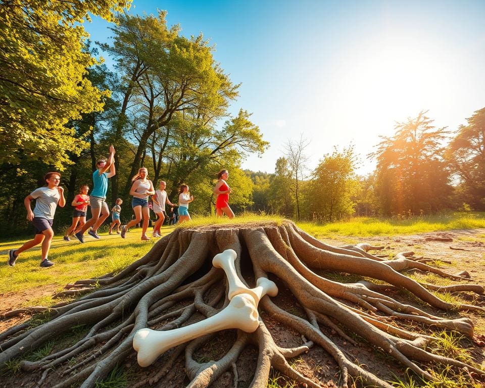 Vitamin D Einfluss auf Knochen