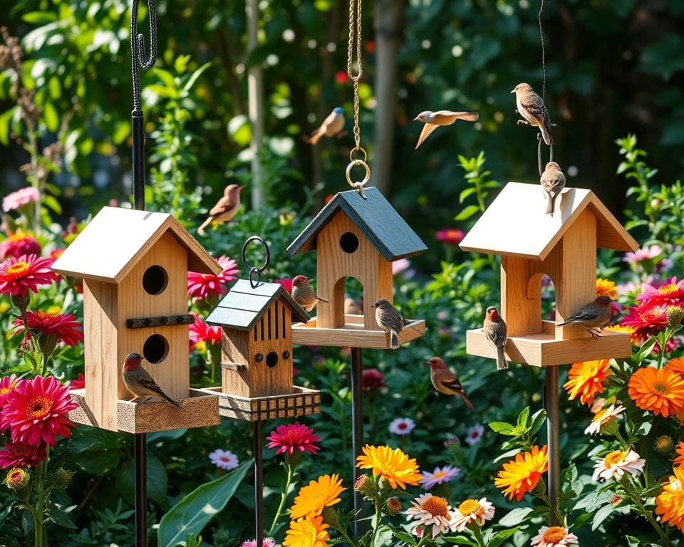 Vogelfutterstationen selbst bauen: Mehr Leben in Ihrem Garten