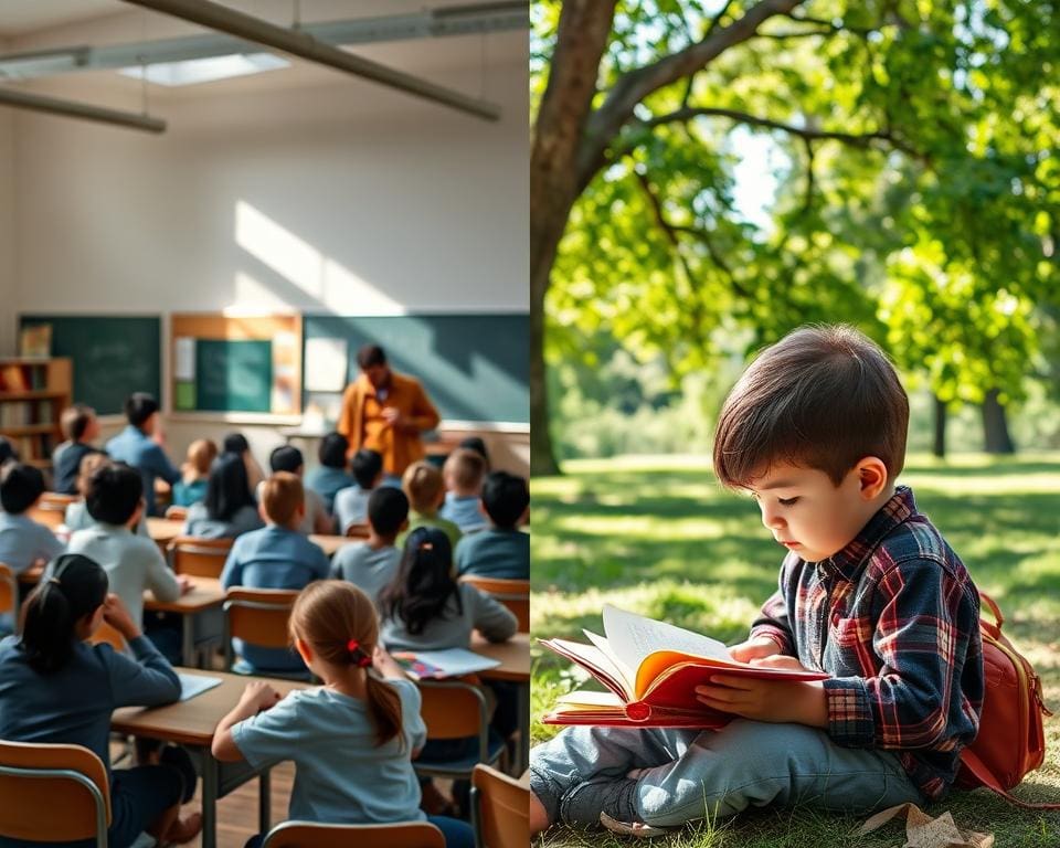 Was unterscheidet Lernen in der Schule von selbstständigem Lernen?