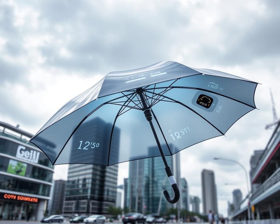 innovative Regenschirm-Technologie