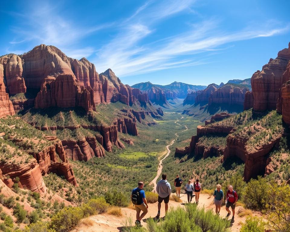 Abenteuer und Natur im Zion Nationalpark, Utah