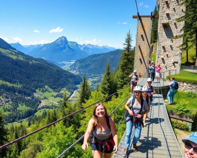 Abenteuerparks in Österreich: Nervenkitzel garantiert