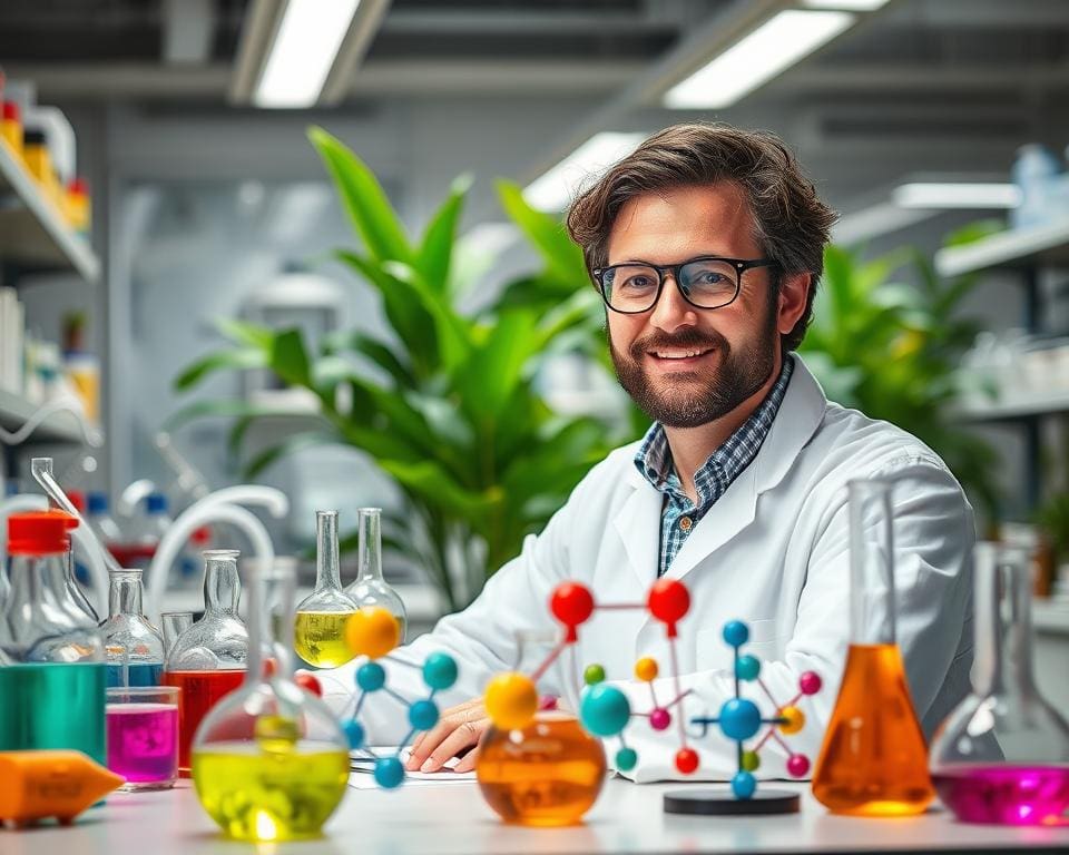 Chemieprofessor: Forschung und Lehre im Bereich Chemie