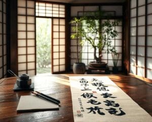 Die Kunst der japanischen Kalligrafie entdecken