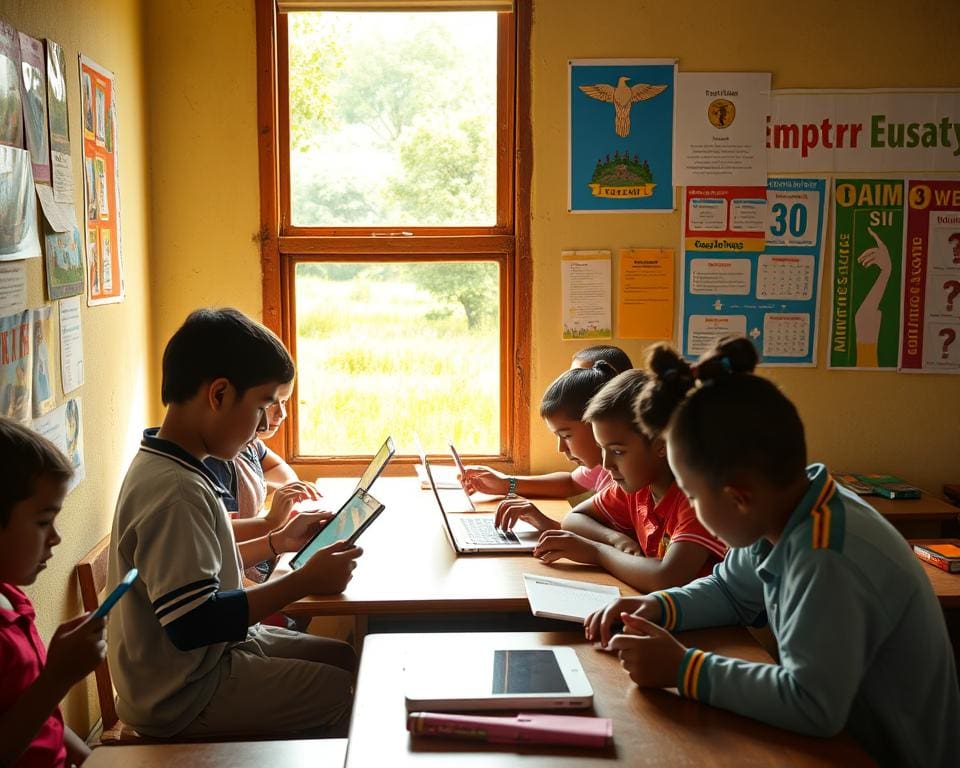 EdTech in benachteiligten Regionen