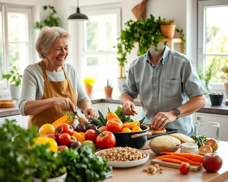 Fit im Alter durch gesunde Ernährung