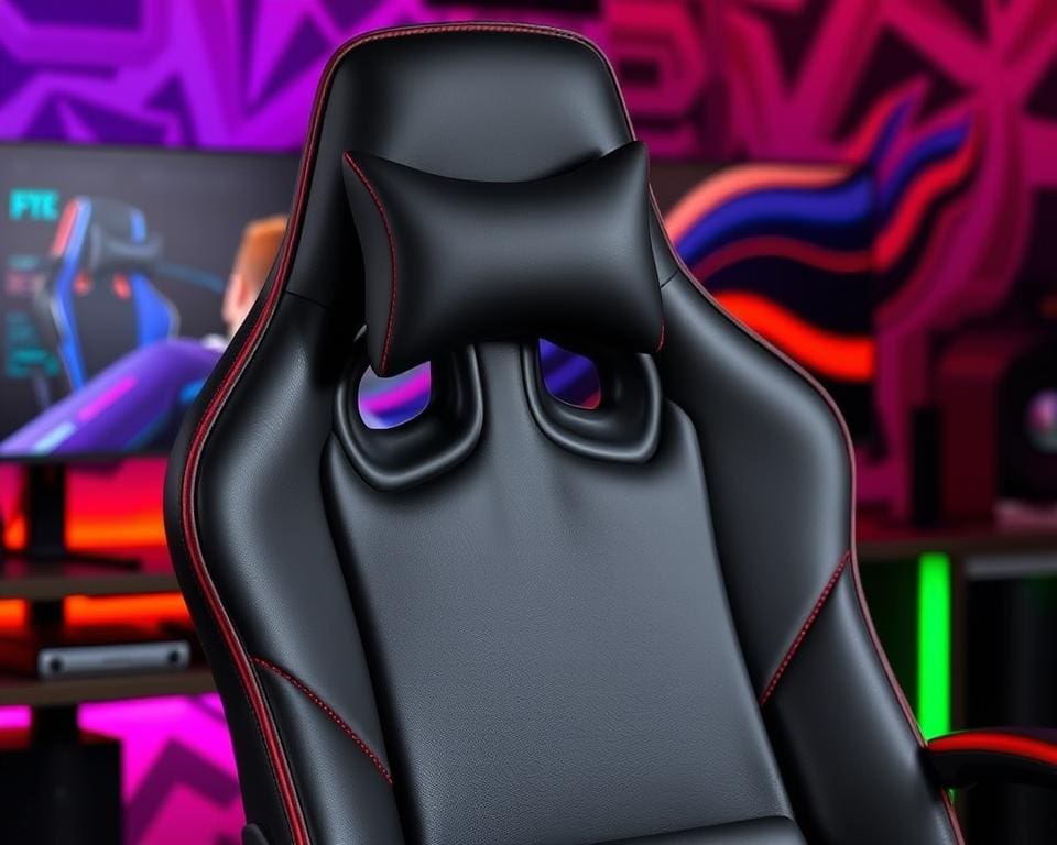 Gaming-Stuhl mit Lordosenstütze