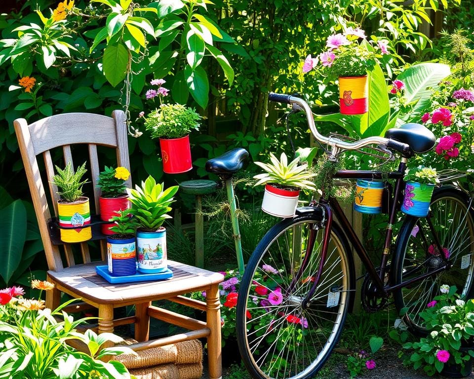 Garten Upcycling Inspiration