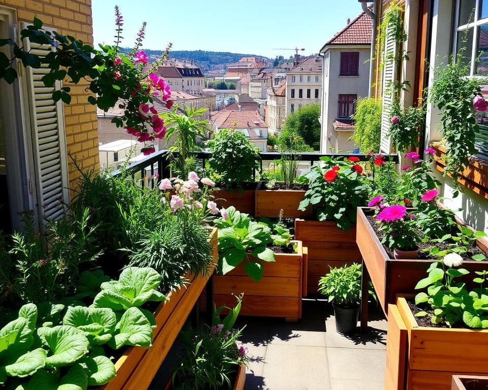 Hochbeete für den Balkon