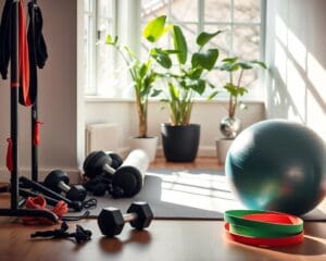 Kleine Fitnessgeräte für effektives Training zu Hause