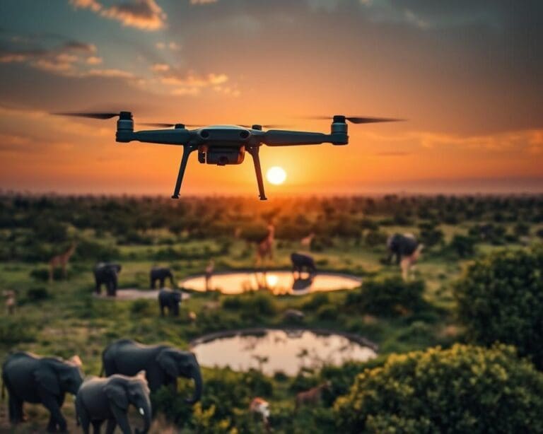Können Drohnen die Überwachung von Tierbeständen in Schutzgebieten erleichtern?