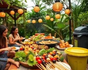 Nachhaltige Alternativen für Grillpartys
