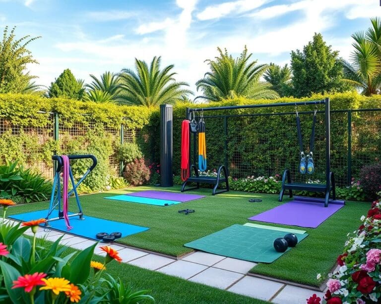 Outdoor-Fitness: Wie Sie Ihren Garten in ein Fitnessstudio verwandeln