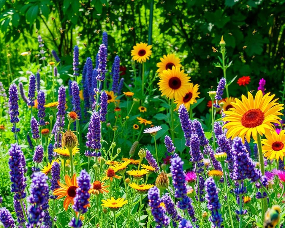 Pflanzen für Bienen: Mehr Artenvielfalt im Garten