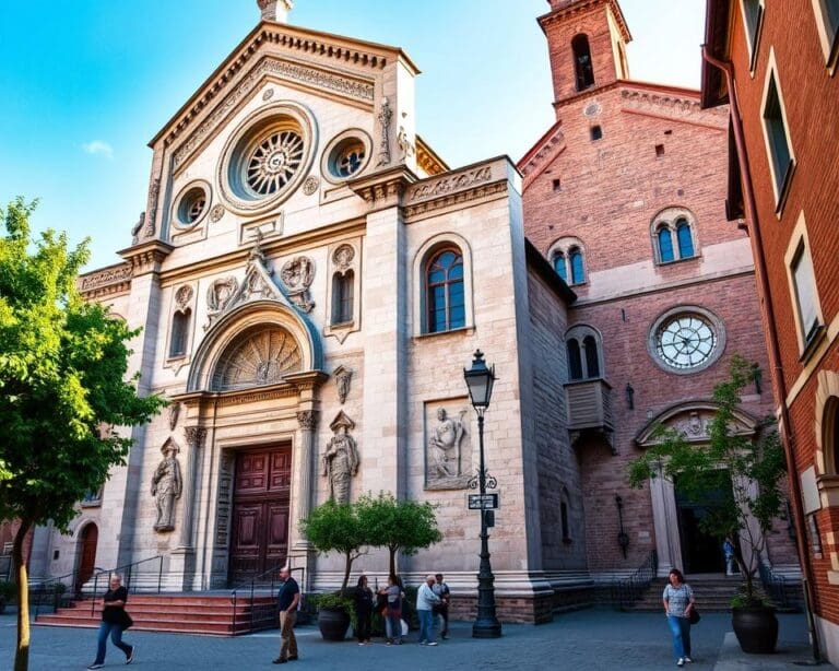 Romanische Kirchen in Pavia, Italien