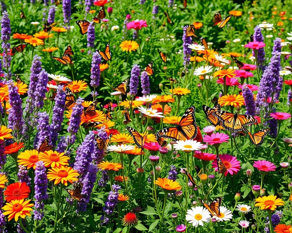 Schmetterlinge im Schmetterlingsgarten