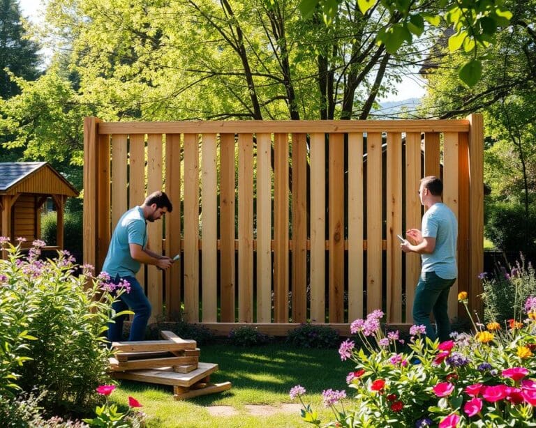 Sichtschutz im Garten selbst bauen: Praktische Lösungen