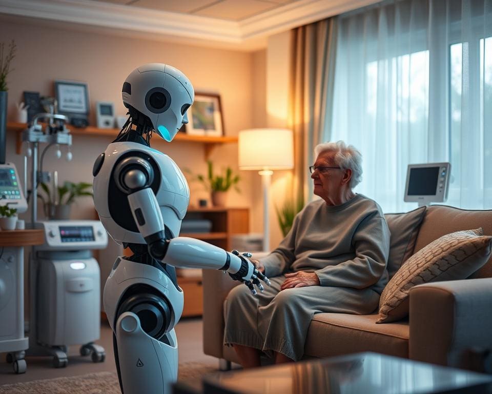 Technologische Unterstützung in Pflege