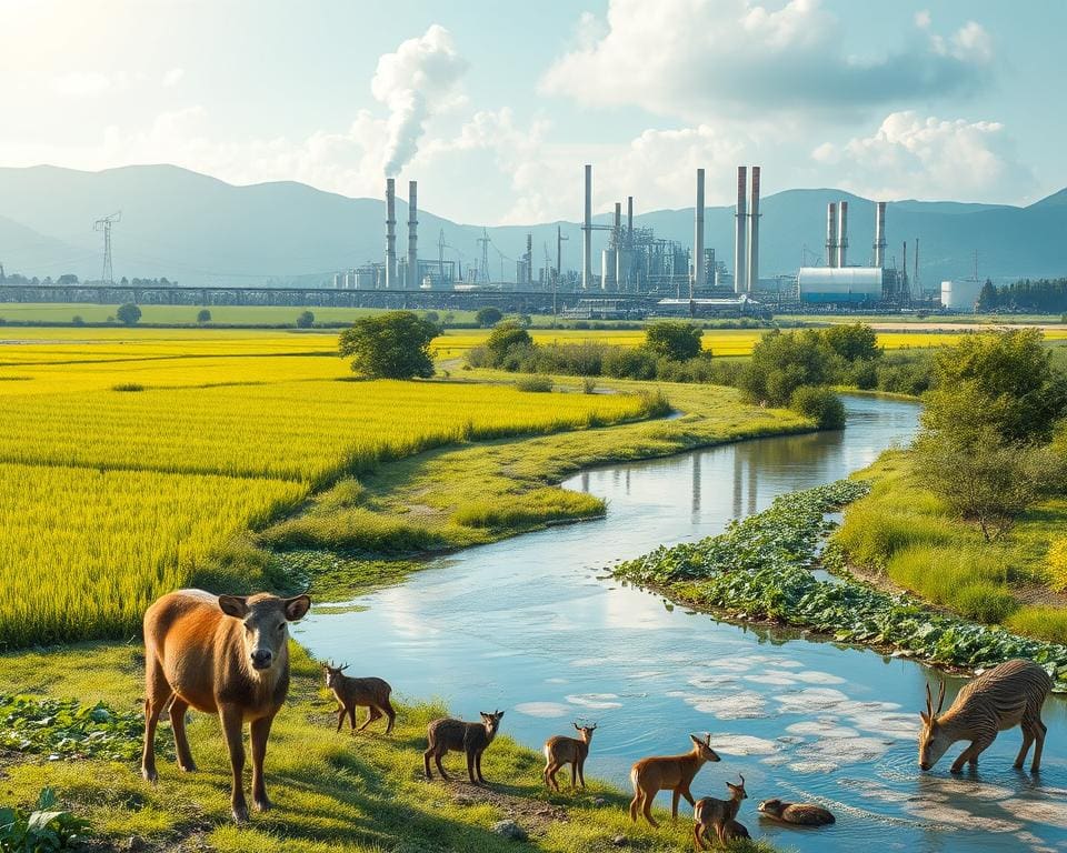 Umweltauswirkungen von Bioplastikherstellung