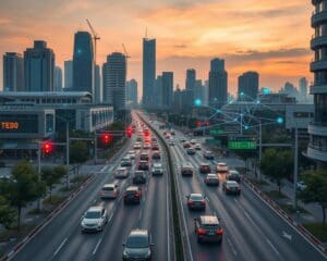 Wie beeinflusst KI die Optimierung von Verkehrsflüssen?