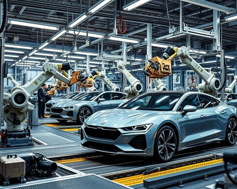 Wie unterstützt Robotik die Fertigung von Autos?