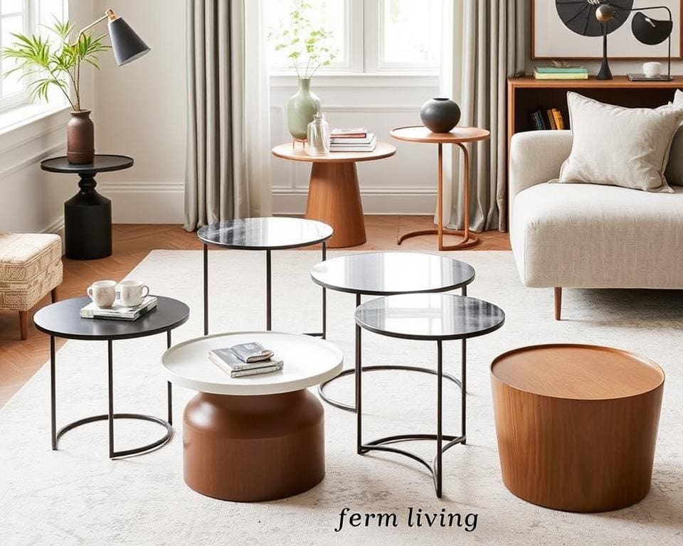 multifunktionale Beistelltische von Ferm Living