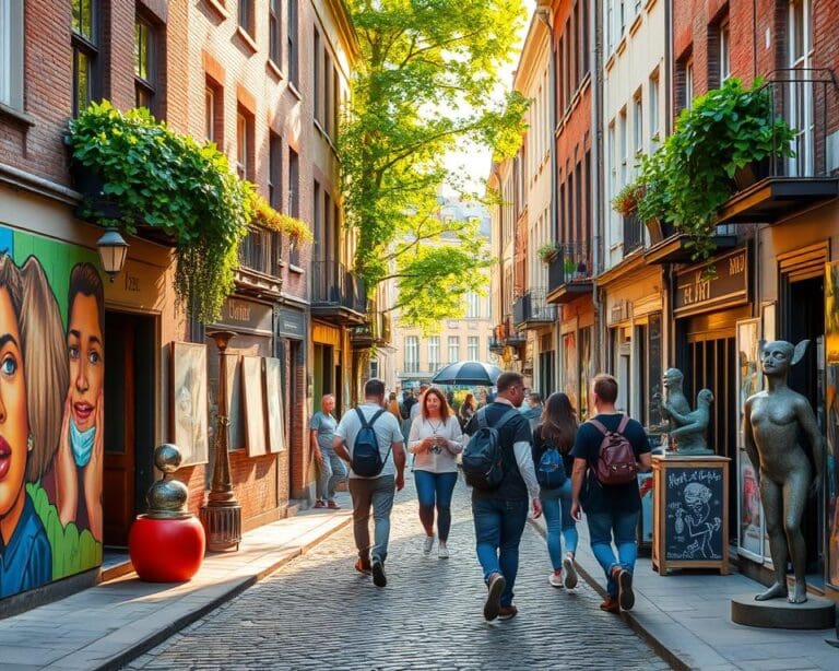 Antwerpen: Welche Gassen sind perfekt für Kunstliebhaber?