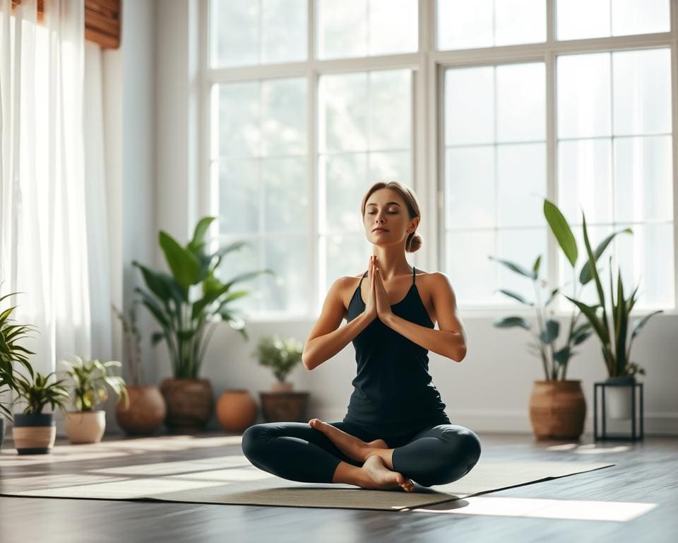 Atemführung im Yoga