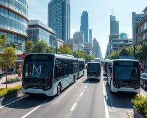 Autonome E-Busse im städtischen Nahverkehr