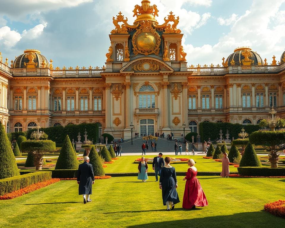 Barocke Paläste in Versailles, Frankreich