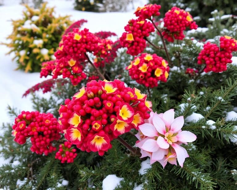 Blühende Ziersträucher für den Winter: Farbige Highlights