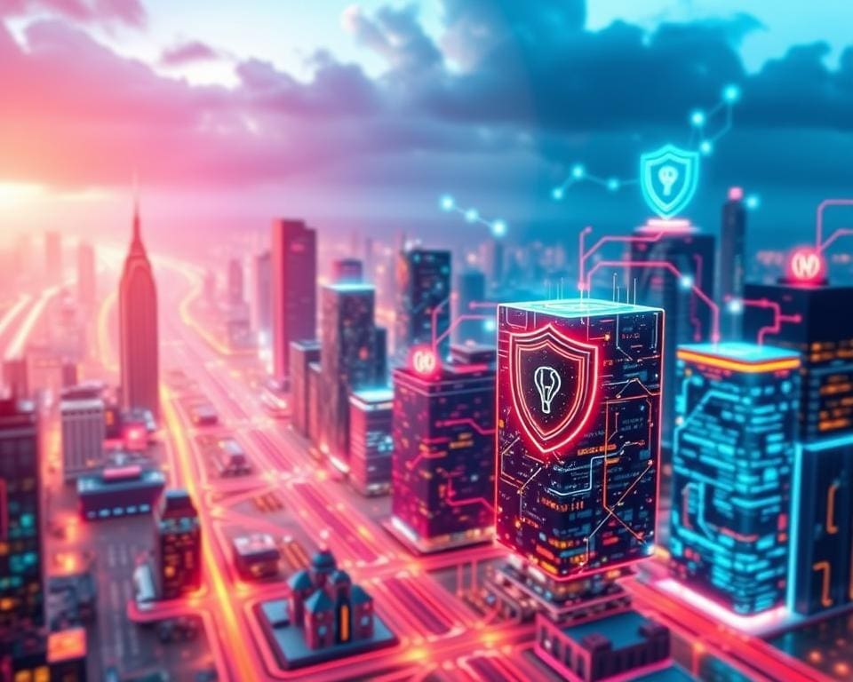 Cybersicherheit und Blockchain-Integration