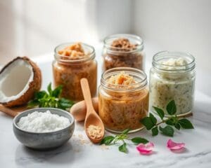 DIY-Körperpeelings mit natürlichen Zutaten