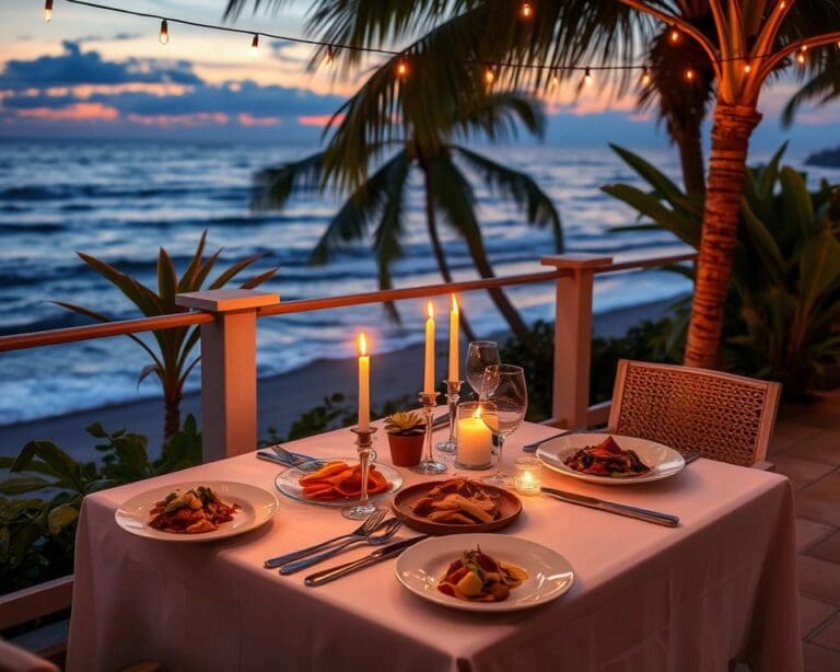 Die besten Orte für ein romantisches Dinner zu zweit