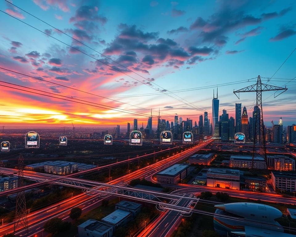 Effizienzsteigerung 5G und Smart Grid