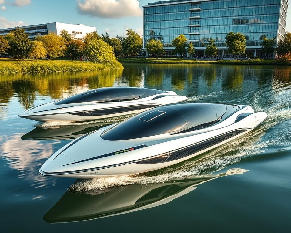 Elektrische Freizeitboote mit modernster Technologie
