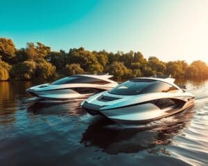 Elektrische Freizeitboote mit modernster Technologie