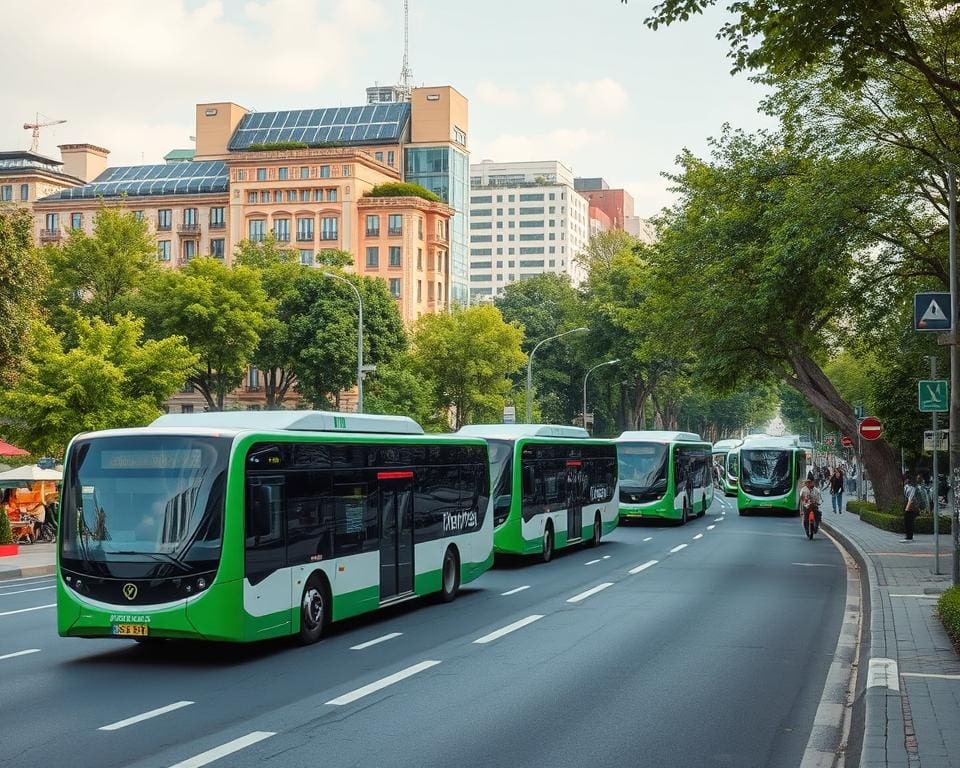 Elektrobusse: Nachhaltige Mobilität im Stadtverkehr