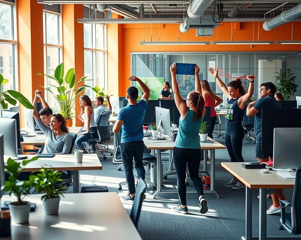 Fitness-Routine für Berufstätige