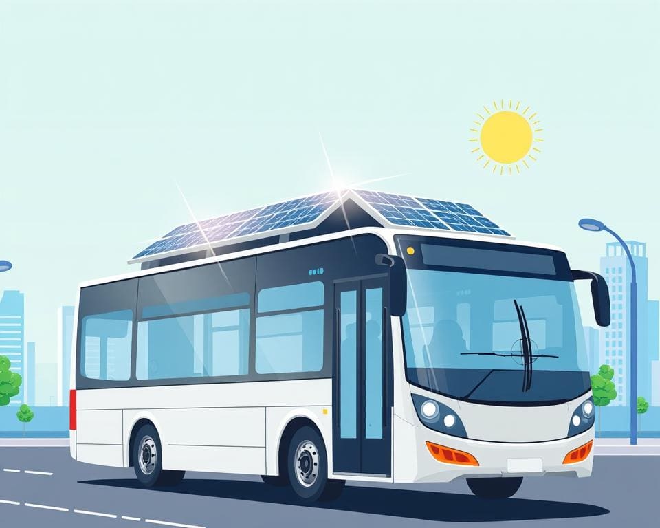 Funktionsweise der Solartechnologie in Stadtbussen