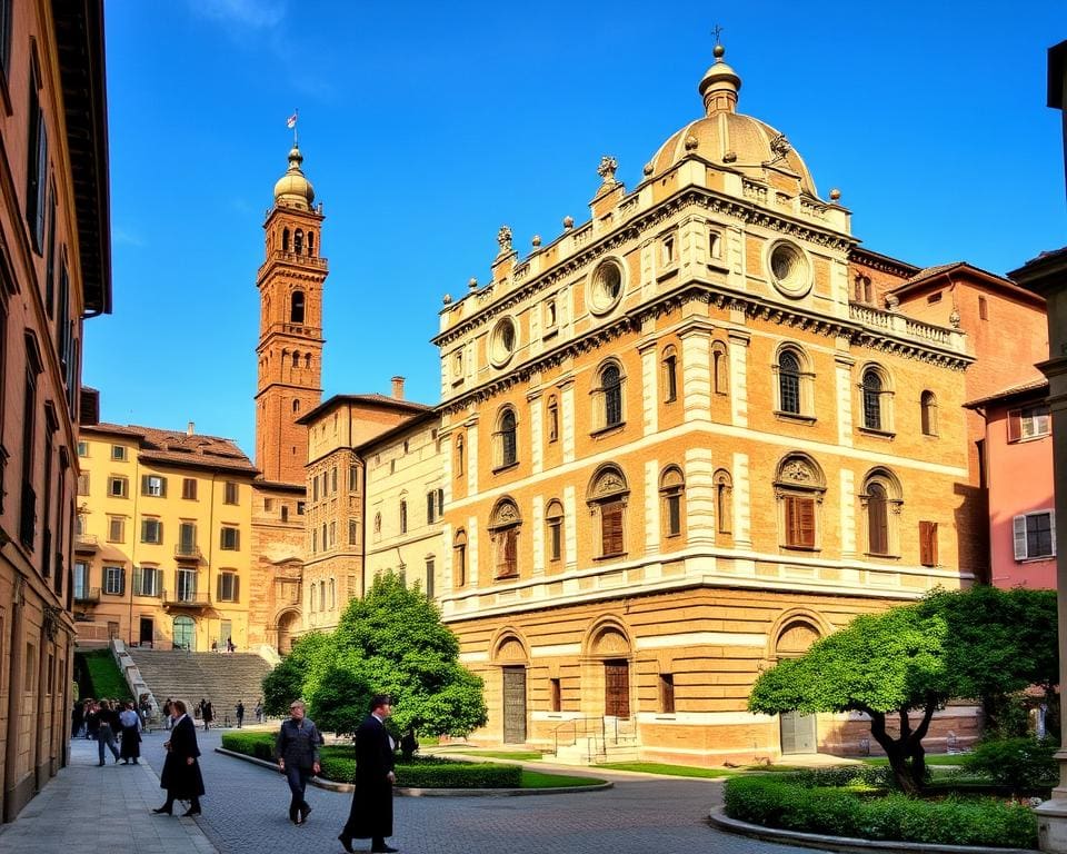 Geschichte der romanischen Paläste in Siena