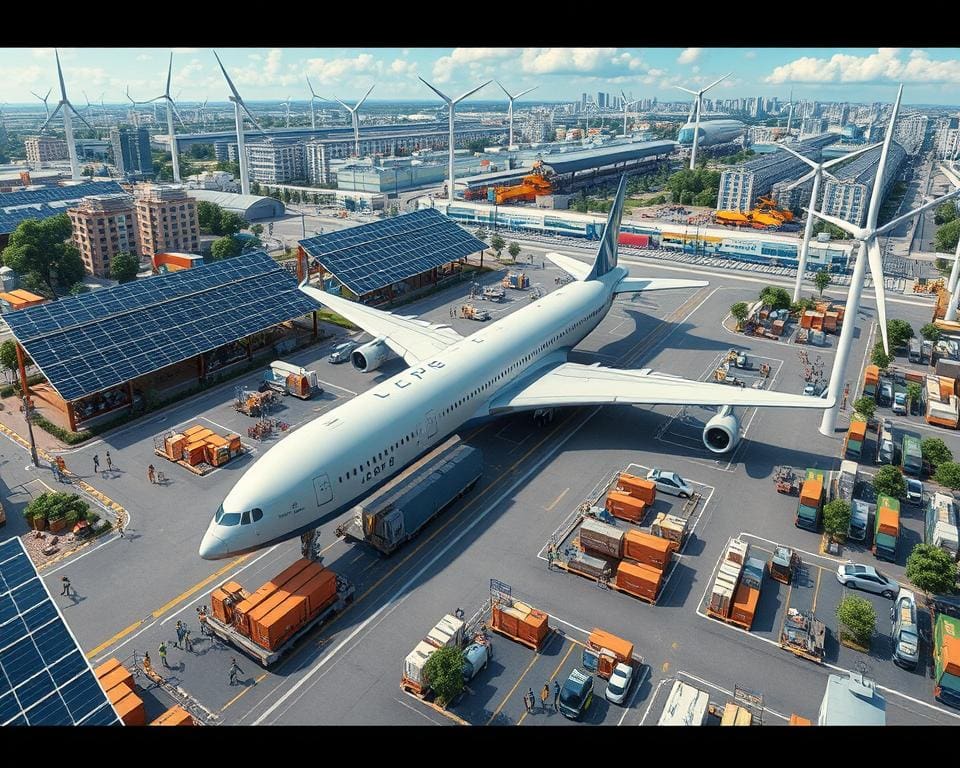 Herausforderungen nachhaltige Logistik