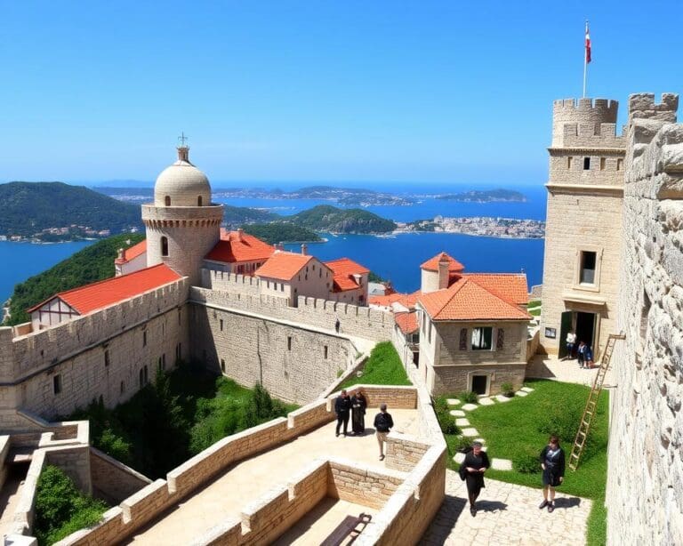 Historische Festungen in Dubrovnik, Kroatien
