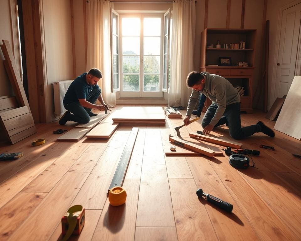 Holzböden selbst verlegen: Schritt für Schritt