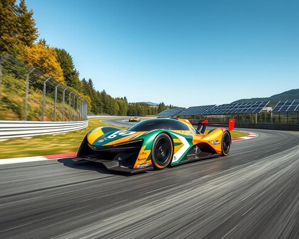 Hybrid-Rennwagen für umweltfreundlichen Motorsport